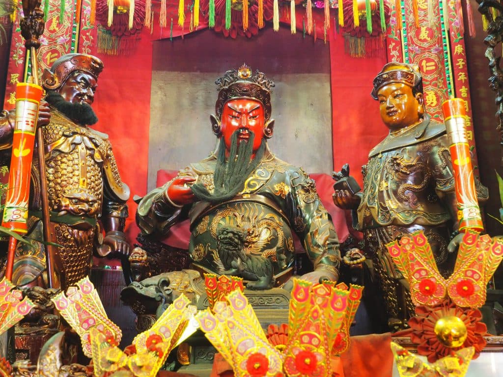 วัดกวนอู (Kwan Tai Temple, Sham Shui Po) ฮ่องกง